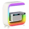 اسپیکر بلوتوثی و شارژر وایرلس و چراغ RGB LED مدل HM-G3