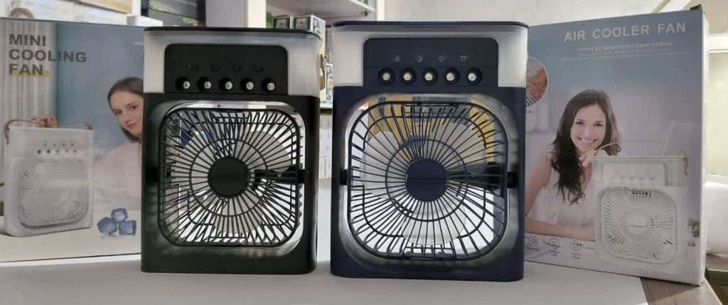 پنکه رومیزی مه پاش مدل Air Cooler Fan سایز بزرگ