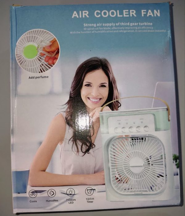 پنکه رومیزی مه پاش مدل Air Cooler Fan سایز بزرگ