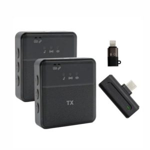 میکروفون یقه ای بیسیم SX8 دو میکروفن