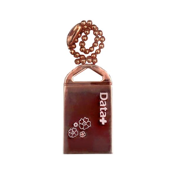 فلش مموری دیتا پلاس مدل GIFT ROSE GOLD ظرفیت 64 گیگابایت