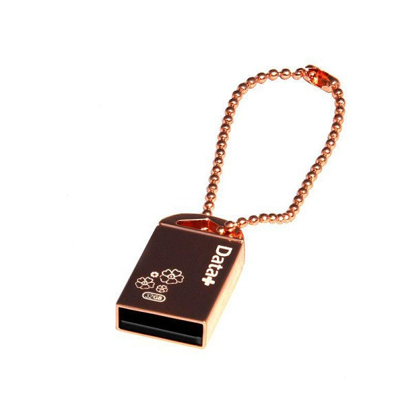 فلش مموری دیتا پلاس مدل GIFT ROSE GOLD ظرفیت 64 گیگابایت