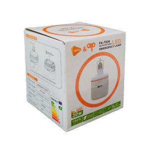 لامپ شارژی 30 وات OKGO مدل FA-7936